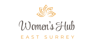 East Surrey Women Hub logo white (1)